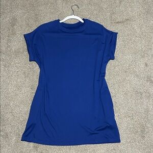 SHEIN Royal Blue t- shirt dress
